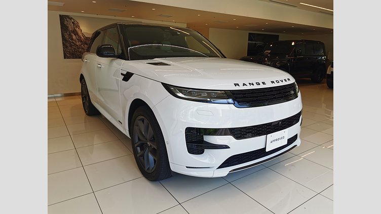 2023 認定中古車 Land Rover Range Rover Sport フジホワイト 3.0リッター6気筒300PSターボチャージドディーゼルMHEV（オートマチック） AUTOBIOGRAPHY