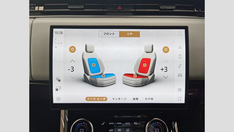 2023 認定中古車 Land Rover Range Rover Sport フジホワイト 3.0リッター6気筒300PSターボチャージドディーゼルMHEV（オートマチック） AUTOBIOGRAPHY