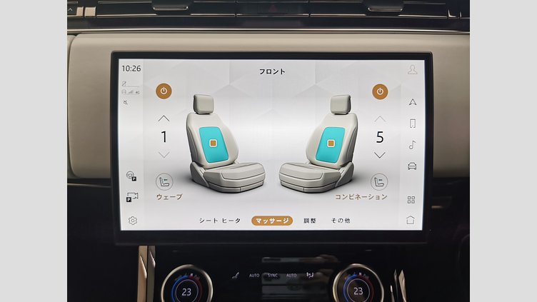 2023 認定中古車 Land Rover Range Rover Sport フジホワイト 3.0リッター6気筒300PSターボチャージドディーゼルMHEV（オートマチック） AUTOBIOGRAPHY