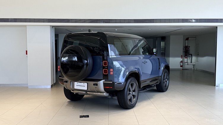2025 認證中古車 Land Rover Defender 90 (1DL) 塔斯曼藍 Tasman Blue D300  輕油電混合 X-Dynamic HSE