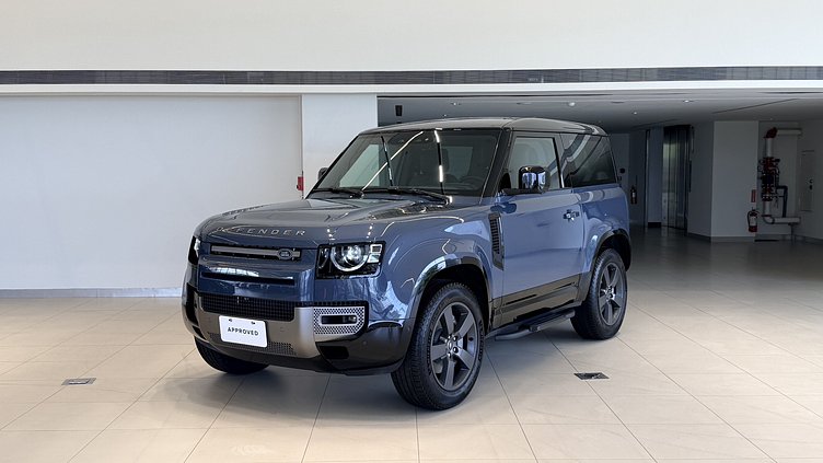 2025 認證中古車 Land Rover Defender 90 (1DL) 塔斯曼藍 Tasman Blue D300  輕油電混合 X-Dynamic HSE