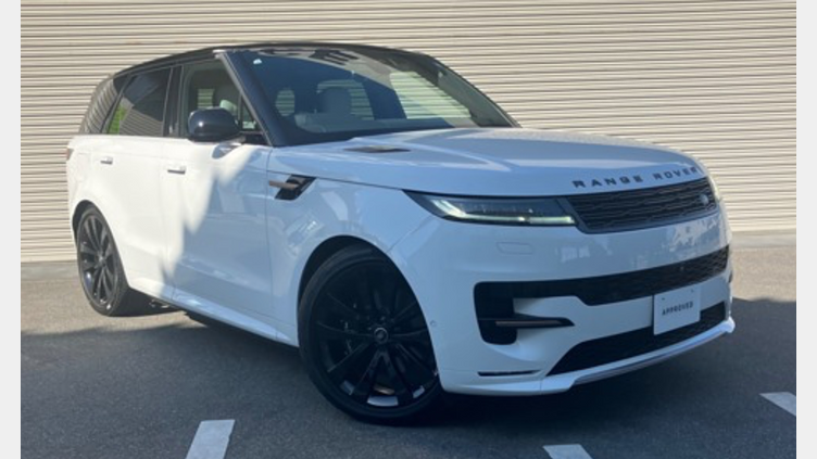 2024 認定中古車 Land Rover Range Rover Sport フジホワイト P550eプラグインハイブリッド（ガソリン） スタンダードホイールベース Dynamic SE
