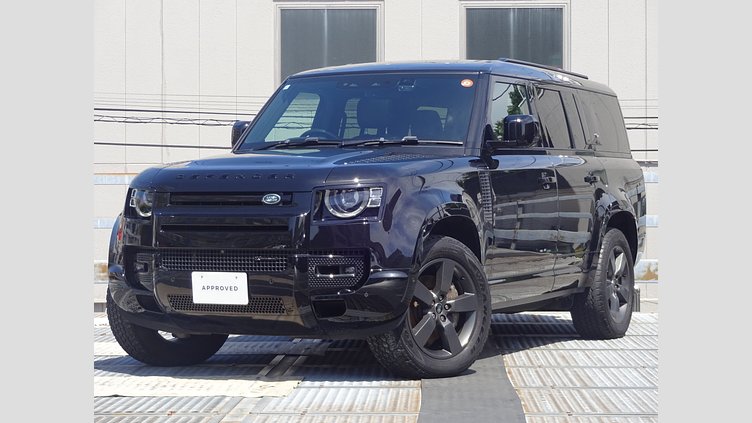 2023 認定中古車 Land Rover Defender 130 サントリーニブラック D300 AWD AUTOMATIC MHEV X-DYNAMIC HSE ローンチエディション