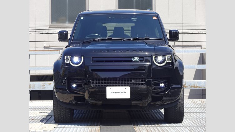 2023 認定中古車 Land Rover Defender 130 サントリーニブラック D300 AWD AUTOMATIC MHEV X-DYNAMIC HSE ローンチエディション