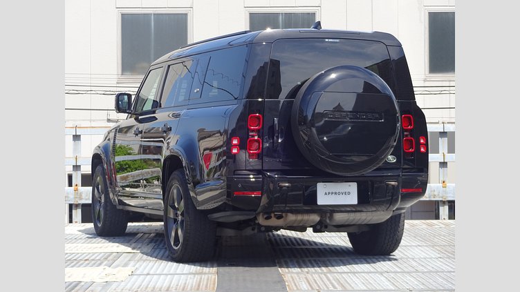 2023 認定中古車 Land Rover Defender 130 サントリーニブラック D300 AWD AUTOMATIC MHEV X-DYNAMIC HSE ローンチエディション