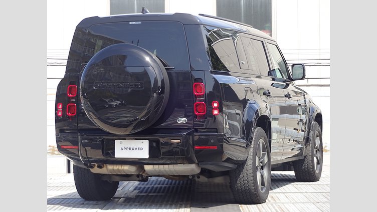 2023 認定中古車 Land Rover Defender 130 サントリーニブラック D300 AWD AUTOMATIC MHEV X-DYNAMIC HSE ローンチエディション