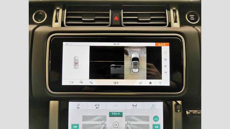 2021 認定中古車 Land Rover Range Rover サントリーニブラック 5.0リッターV8スーパーチャージド 525PS ガソリン スタンダードホイールベース VOGUE