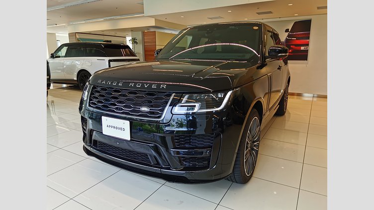 2021 認定中古車 Land Rover Range Rover サントリーニブラック 5.0リッターV8スーパーチャージド 525PS ガソリン スタンダードホイールベース VOGUE