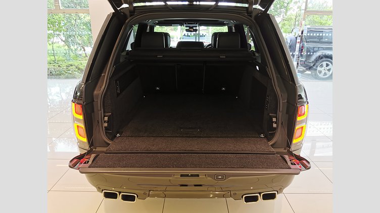2021 認定中古車 Land Rover Range Rover サントリーニブラック 5.0リッターV8スーパーチャージド 525PS ガソリン スタンダードホイールベース VOGUE