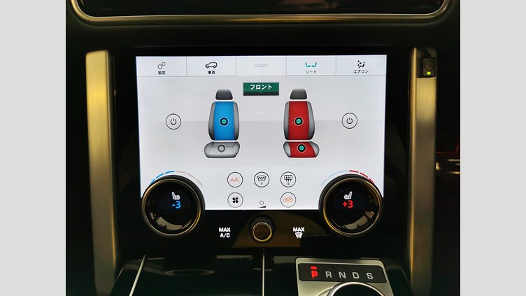 2021 認定中古車 Land Rover Range Rover サントリーニブラック 5.0リッターV8スーパーチャージド 525PS ガソリン スタンダードホイールベース VOGUE
