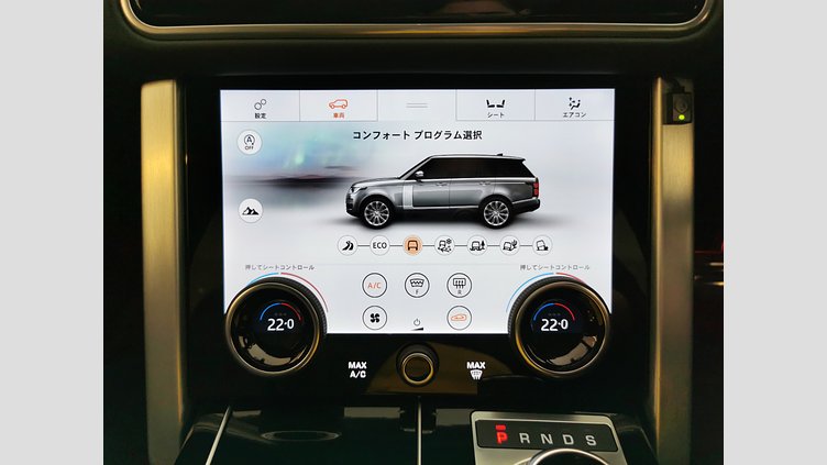 2021 認定中古車 Land Rover Range Rover サントリーニブラック 5.0リッターV8スーパーチャージド 525PS ガソリン スタンダードホイールベース VOGUE