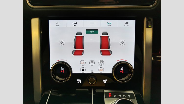 2021 認定中古車 Land Rover Range Rover サントリーニブラック 5.0リッターV8スーパーチャージド 525PS ガソリン スタンダードホイールベース VOGUE