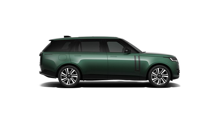2026 新車 Land Rover Range Rover ブリティッシュレーシンググリーン D350 AWD MHEV（AT） ロングホイールベース7席シート HSE