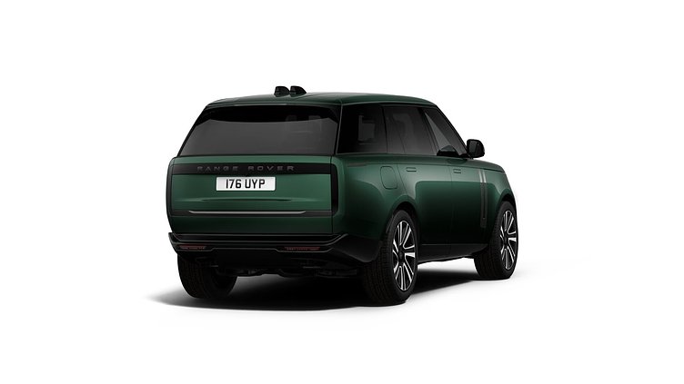 2026 新車 Land Rover Range Rover ブリティッシュレーシンググリーン D350 AWD MHEV（AT） ロングホイールベース7席シート HSE
