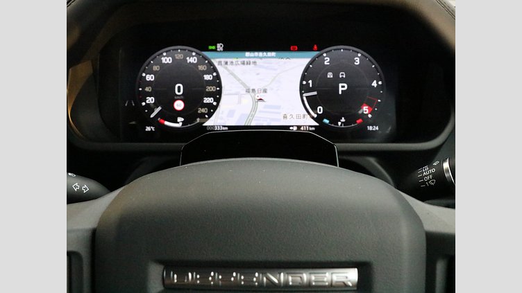 2025 認定中古車 Land Rover Defender 90 フジホワイト D350 ディーゼルマイルドハイブリッド X-Dynamic HSE