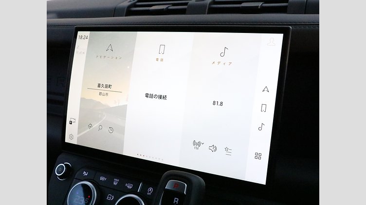 2025 認定中古車 Land Rover Defender 90 フジホワイト D350 ディーゼルマイルドハイブリッド X-Dynamic HSE