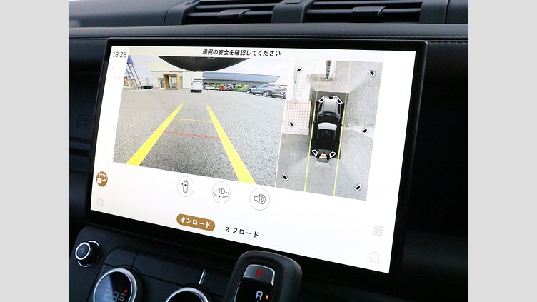 2025 認定中古車 Land Rover Defender 90 フジホワイト D350 ディーゼルマイルドハイブリッド X-Dynamic HSE