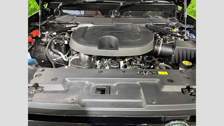 2025 認定中古車 Land Rover Defender 110 サントリーニブラック D350 ディーゼルマイルドハイブリッド X-Dynamic HSE