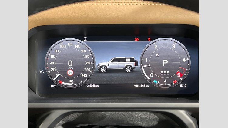 2025 認定中古車 Land Rover Defender 110 サントリーニブラック D350 ディーゼルマイルドハイブリッド X-Dynamic HSE