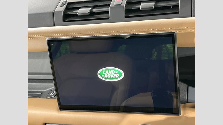2025 認定中古車 Land Rover Defender 110 サントリーニブラック D350 ディーゼルマイルドハイブリッド X-Dynamic HSE