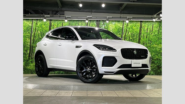 2024 認定中古車 Jaguar E-Pace オストゥーニパールホワイト P300eプラグインハイブリッド（ガソリン） R-DYNAMIC HSE
