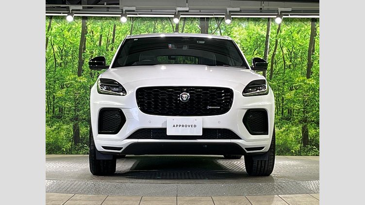 2024 認定中古車 Jaguar E-Pace オストゥーニパールホワイト P300eプラグインハイブリッド（ガソリン） R-DYNAMIC HSE