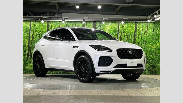 2024 認定中古車 Jaguar E-Pace オストゥーニパールホワイト P300eプラグインハイブリッド（ガソリン） R-DYNAMIC HSE