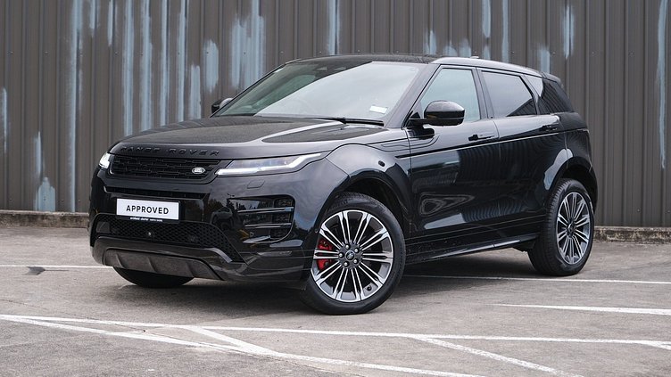 2024 Approved Land Rover Range Rover Evoque Santorini Black P250 Dynamic HSE