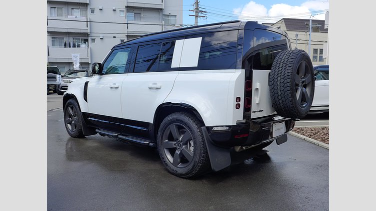 2025 認定中古車 Land Rover Defender 110 フジホワイト D350 ディーゼルマイルドハイブリッド X-Dynamic HSE