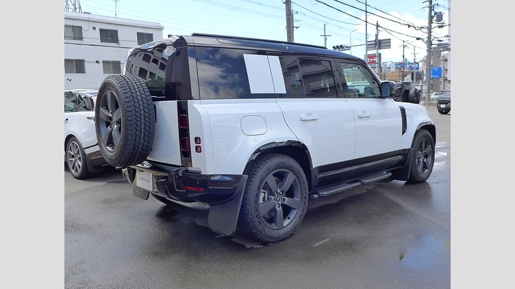 2025 認定中古車 Land Rover Defender 110 フジホワイト D350 ディーゼルマイルドハイブリッド X-Dynamic HSE