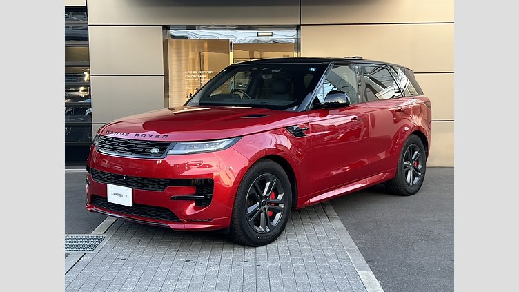 2023 認定中古車 Land Rover Range Rover Sport フィレンツェレッド D300マイルドハイブリッド スタンダードホイールベース Dynamic SE