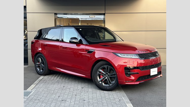 2023 認定中古車 Land Rover Range Rover Sport フィレンツェレッド D300マイルドハイブリッド スタンダードホイールベース Dynamic SE
