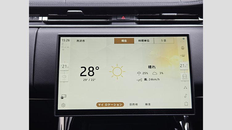 2023 認定中古車 Land Rover Range Rover Sport フィレンツェレッド D300マイルドハイブリッド スタンダードホイールベース Dynamic SE
