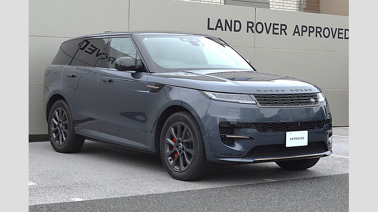2023 認定中古車 Land Rover Range Rover Sport ヴァレジネブルー 3.0リッター6気筒300PSターボチャージドディーゼルMHEV（オートマチック） DYNAMIC SE