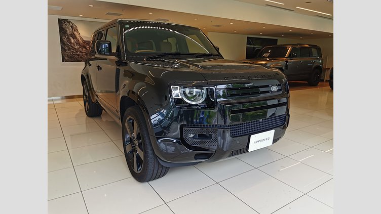 2024 認定中古車 Land Rover Defender 110 サントリーニブラック P525 AWD (AT) V8