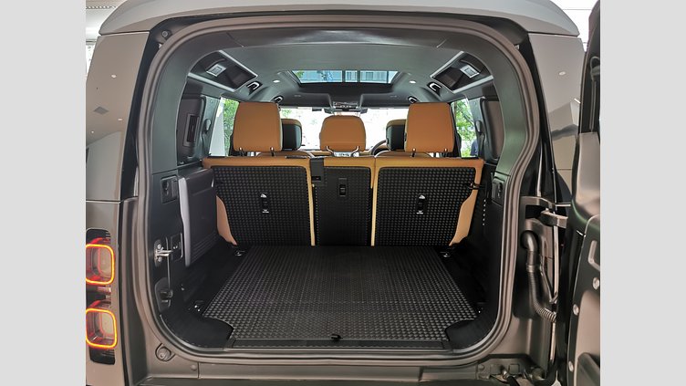 2024 認定中古車 Land Rover Defender 110 サントリーニブラック P525 AWD (AT) V8