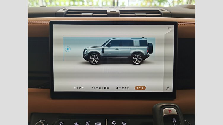 2024 認定中古車 Land Rover Defender 110 サントリーニブラック P525 AWD (AT) V8