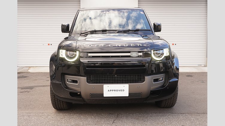 2025 認定中古車 Land Rover Defender 90 サントリーニブラック D350 ディーゼルマイルドハイブリッド X-Dynamic HSE