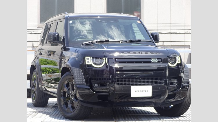 2021 認定中古車 Land Rover Defender 110 サントリーニブラック D300 AWD（AT） X-DYNAMIC SE
