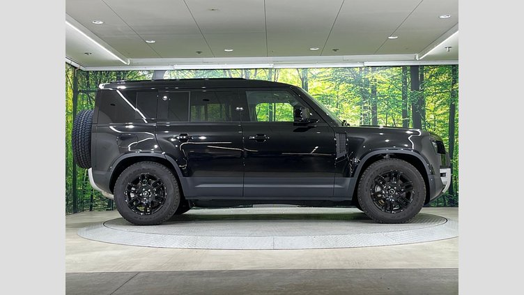 2025 認定中古車 Land Rover Defender 110 サントリーニブラック D350 ディーゼルマイルドハイブリッド S
