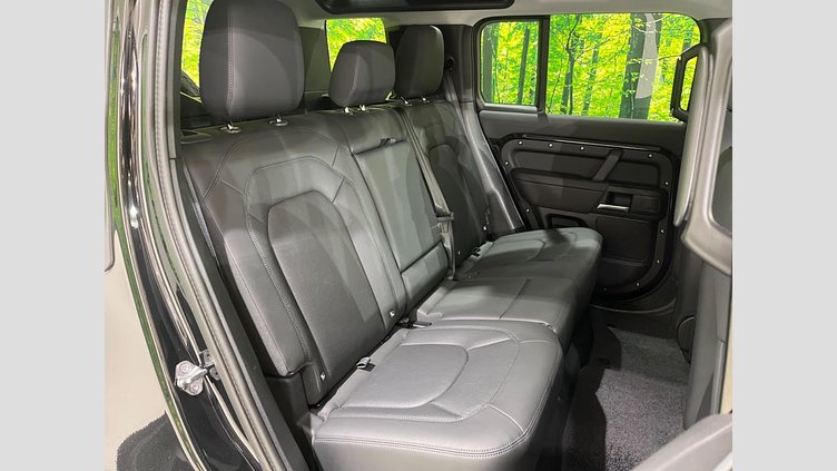 2025 認定中古車 Land Rover Defender 110 サントリーニブラック D350 ディーゼルマイルドハイブリッド S