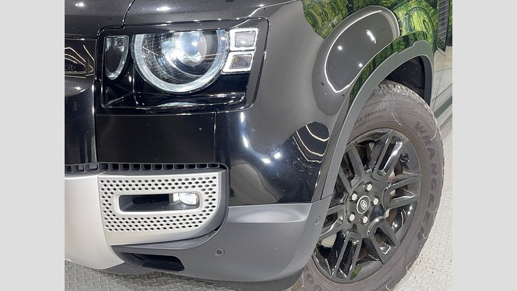 2025 認定中古車 Land Rover Defender 110 サントリーニブラック D350 ディーゼルマイルドハイブリッド S