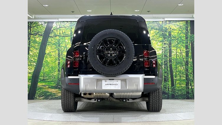 2025 認定中古車 Land Rover Defender 110 サントリーニブラック D350 ディーゼルマイルドハイブリッド S