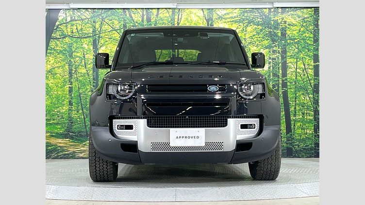 2025 認定中古車 Land Rover Defender 110 サントリーニブラック D350 ディーゼルマイルドハイブリッド S