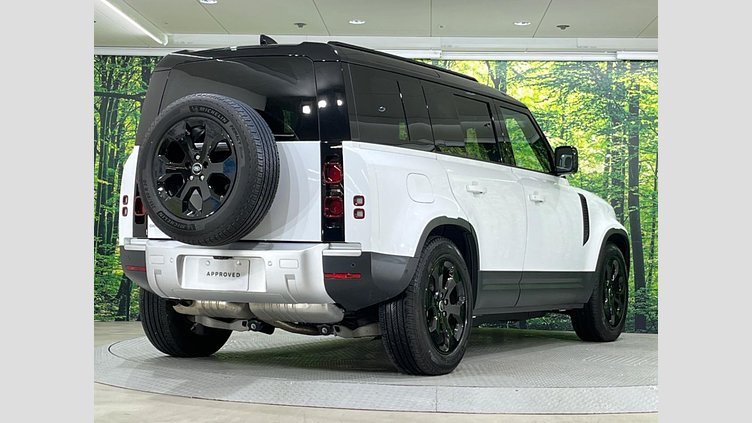 2024 認定中古車 Land Rover Defender 110 フジホワイト D350 ディーゼルマイルドハイブリッド S