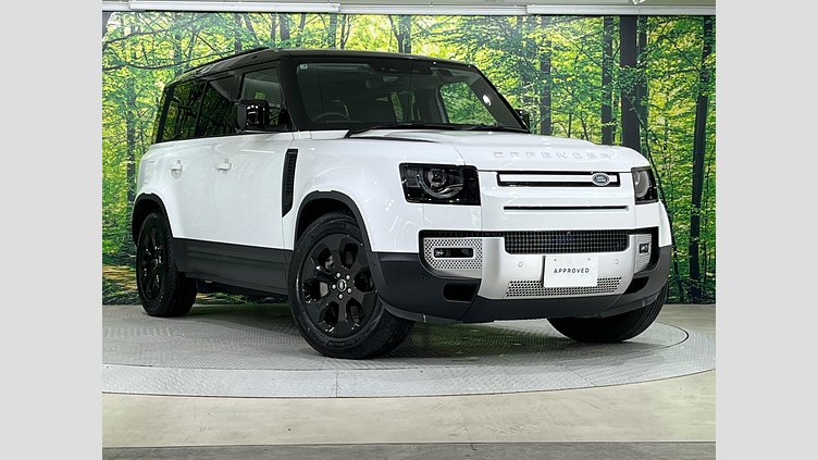 2024 認定中古車 Land Rover Defender 110 フジホワイト D350 ディーゼルマイルドハイブリッド S