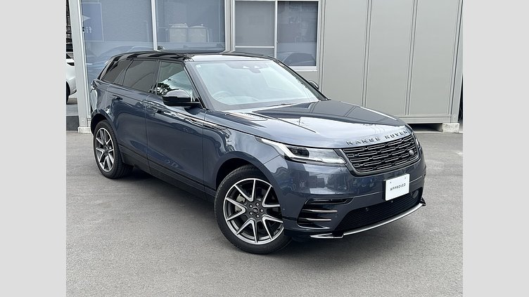 2023 認定中古車 Land Rover Range Rover Velar ヴァレジネブルー P400eプラグインハイブリッド（ガソリン） Standard Wheelbase Dynamic HSE