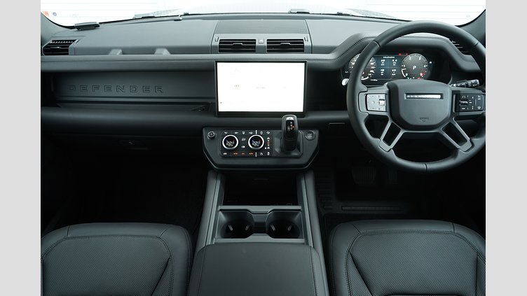 2025 認定中古車 Land Rover Defender 110 タスマンブルー D350 ディーゼルマイルドハイブリッド X-Dynamic HSE