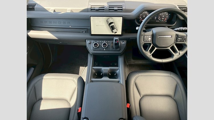 2025 認定中古車 Land Rover Defender 110 サントリーニブラック P300 ガソリン X-Dynamic SE