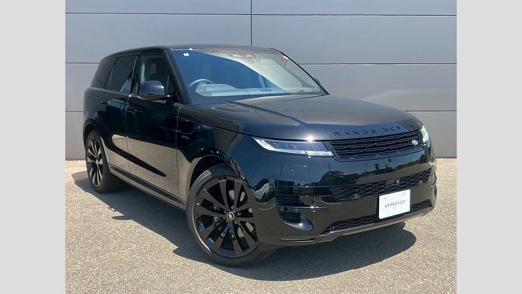 2025 認定中古車 Land Rover Range Rover Sport サントリーニブラック D300マイルドハイブリッド スタンダードホイールベース S